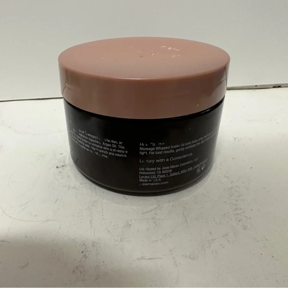 Josie Maran Whipped Argan Oil Body Butter 19 OZ Unscented Light Bronze